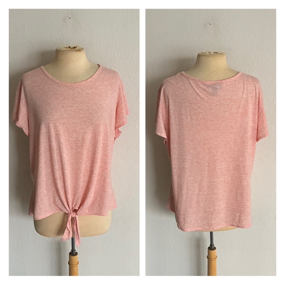 By & By pink knot tee